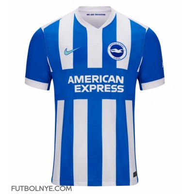 Camiseta Brighton Carlos Baleba #17 Primera Equipación 2025-26 manga corta Camiseta Brighton Carlos Baleba #17 Primera Equipación 2025-26 manga corta